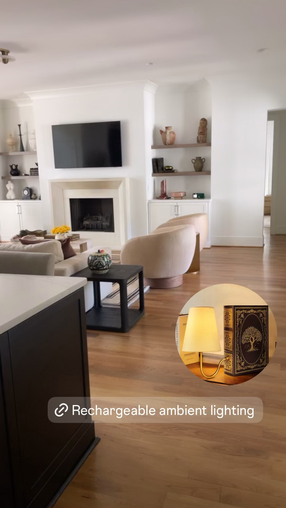 These are a super clever and affordable way to bring in some ambient lighting… also known as sexy and calming lighting .

#LTKdayinmylife #LTKHome