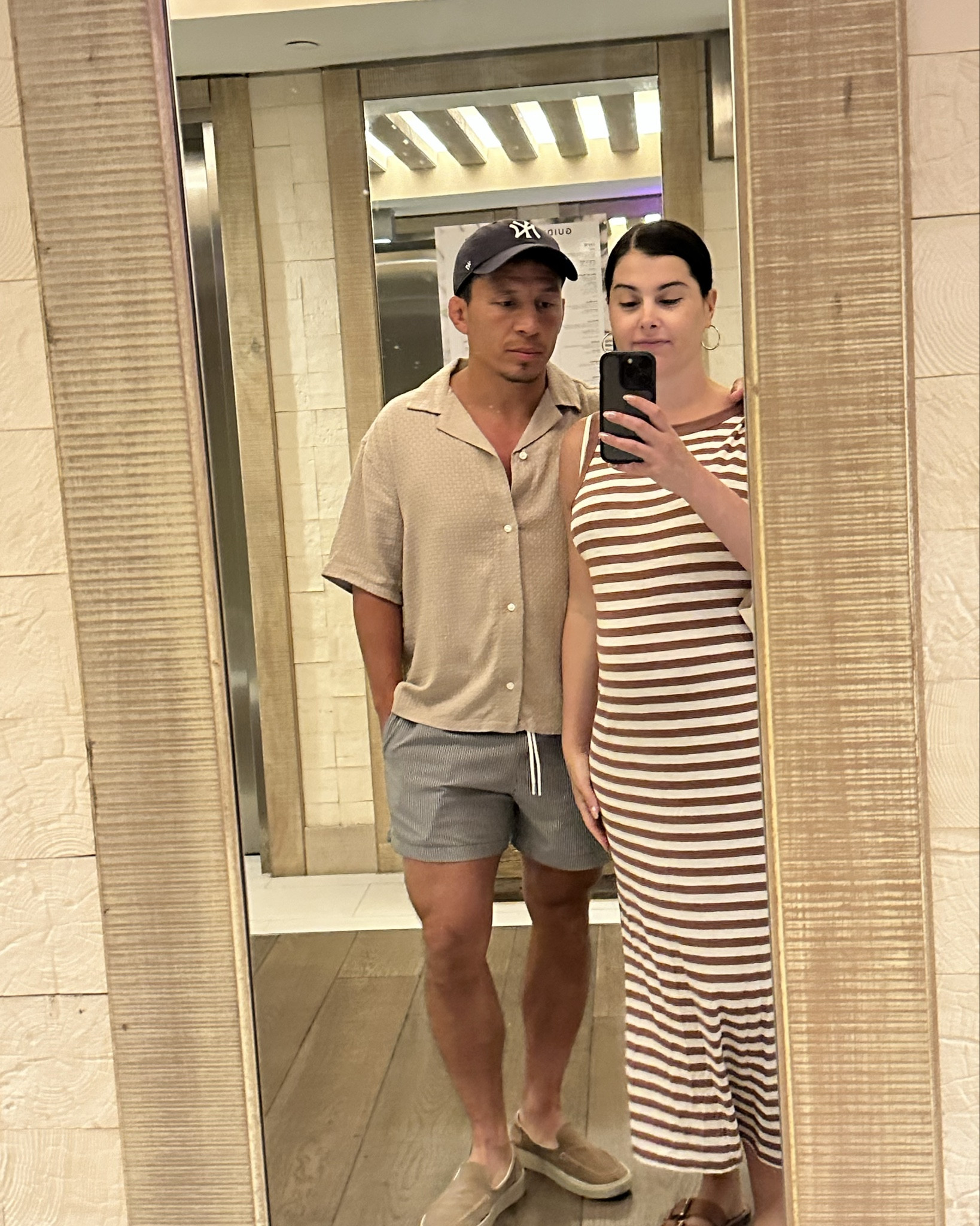 Dresses are my new best friend during pregnancy. These two were super versatile - beach, pool, breakfast & exploring - they were perfect in each setting. Neither are maternity - I kept my same size for the sanctuary striped maxi but sized one up for the aerie midi cutout dress 

#LTKFindsUnder100 #LTKSeasonal #LTKBump