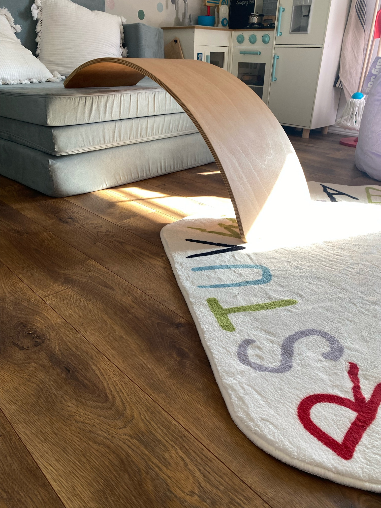 Playroom 

Nugget couch 
Sams play couch 
Wobble board 
Playroom rug

#LTKhome #LTKkids #LTKfamily