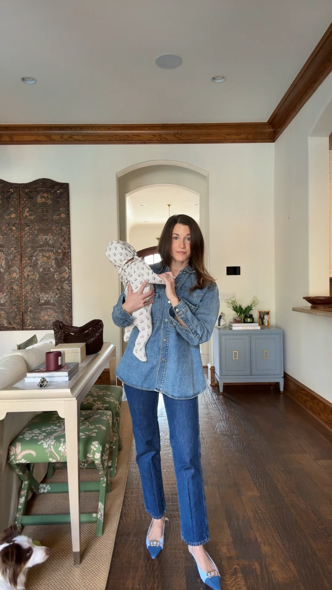 Denim on denim! 

#LTKSeasonal #LTKShoeCrush #LTKStyleTip