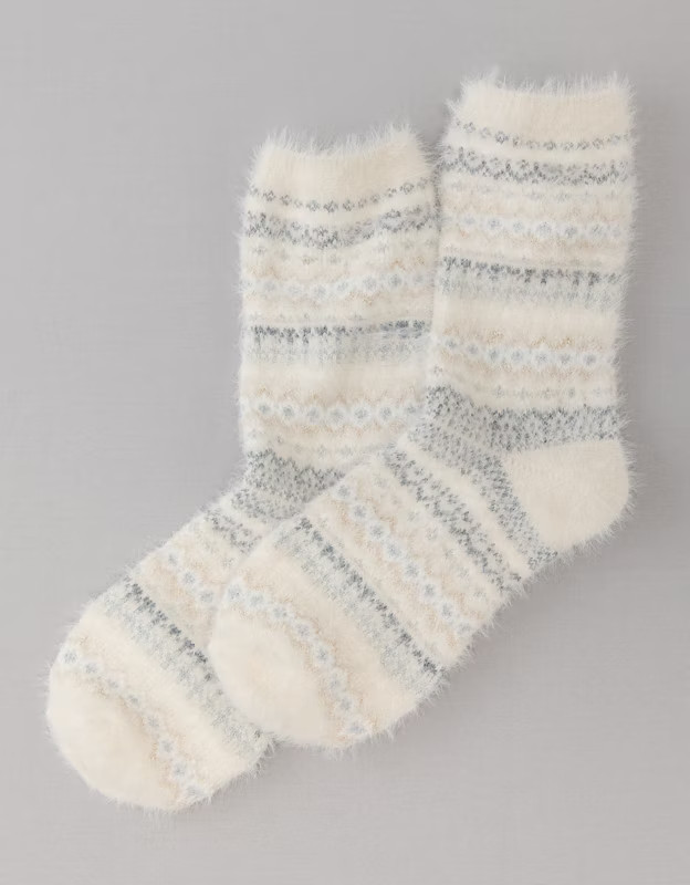 AE Fair Isle Crew Sock | American Eagle Outfitters (US & CA)