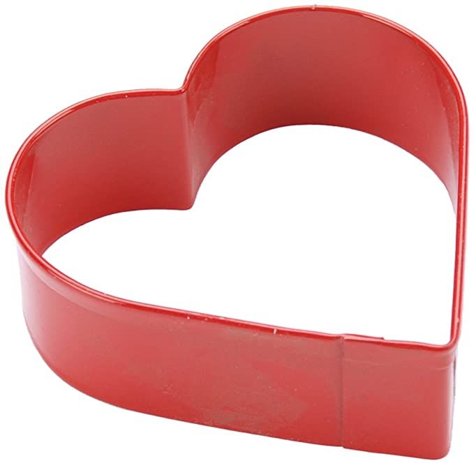 Wilton Red Metal Heart Cookie Cutter 3" | Amazon (US)