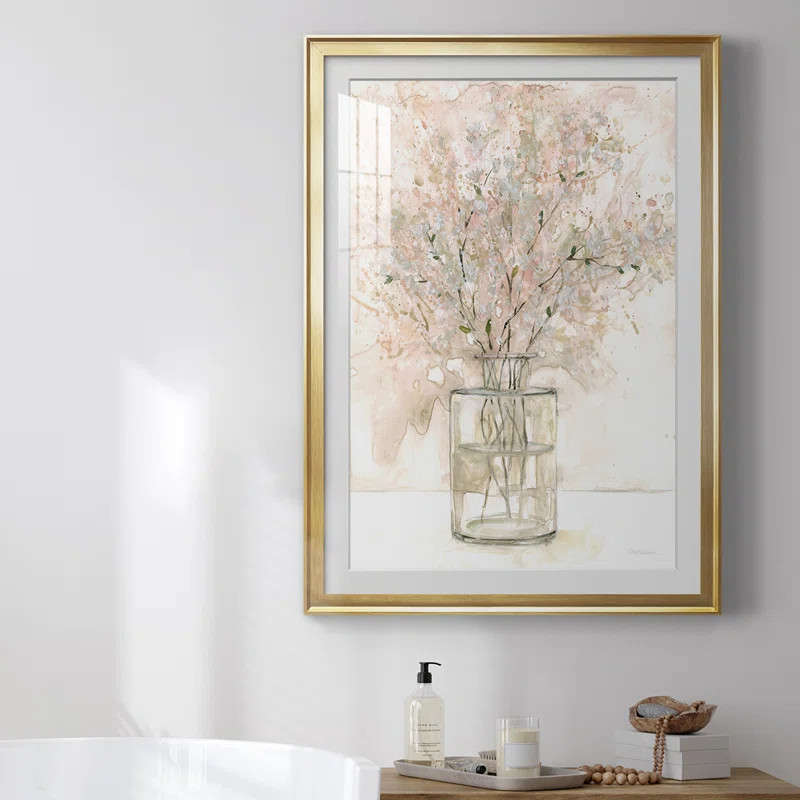 Delicate Arrangement I Framed On Paper Painting | Wayfair North America