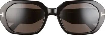 55mm Geometric Sunglasses | Nordstrom