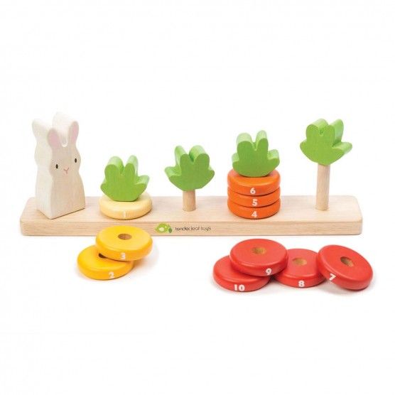 Tender Leaf Toys Counting Carrots | The Tot