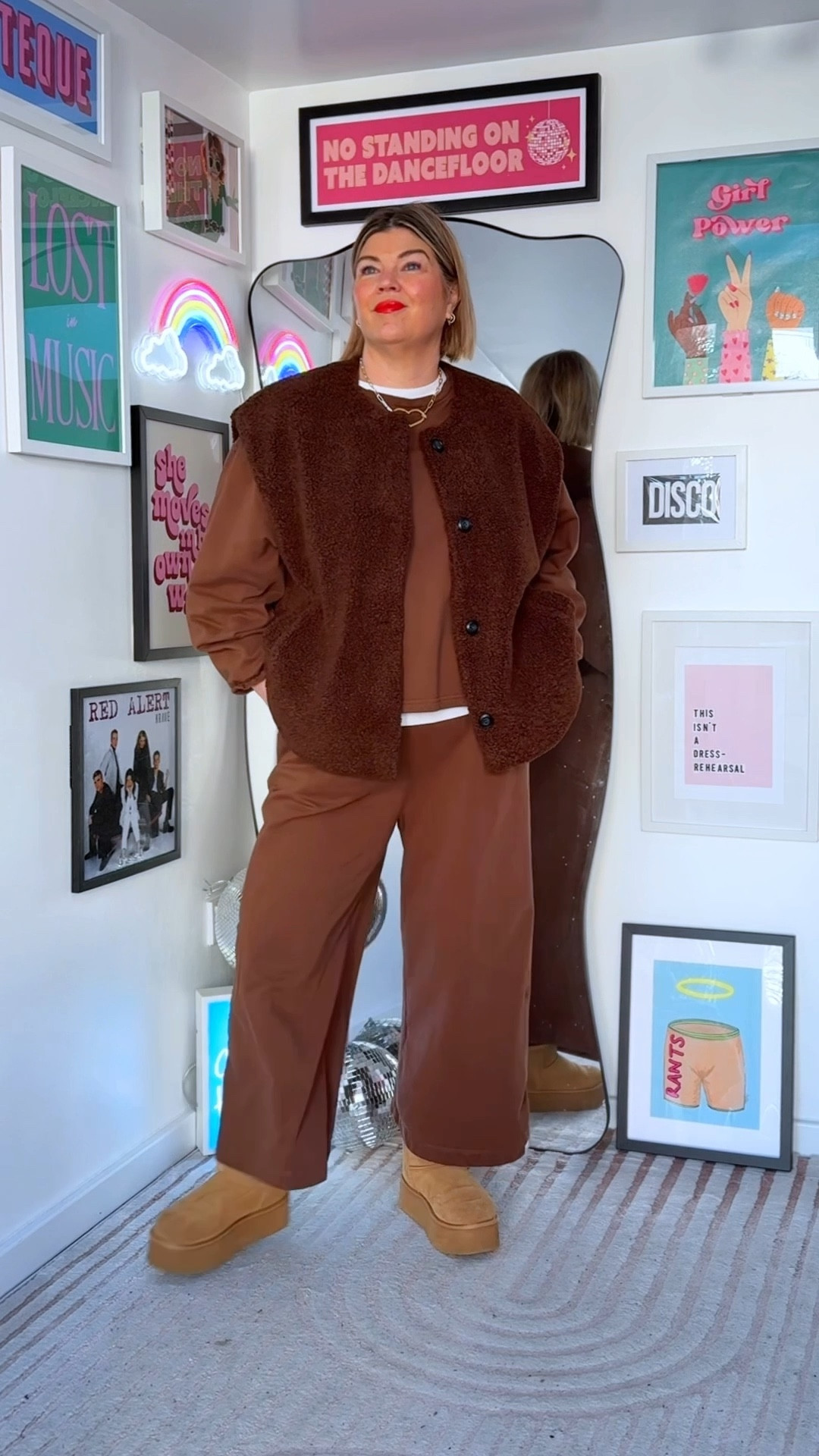 Cosy sets and loungewear have been my go to since mid December and I don’t intend changing that anytime soon. 
Check out our Size By Side account on here and our YouTube channel to see me and Claire wearing size 10 and size 16-18 together to prove that style has no size. 


#LTKover50style #LTKuk #LTKcurves