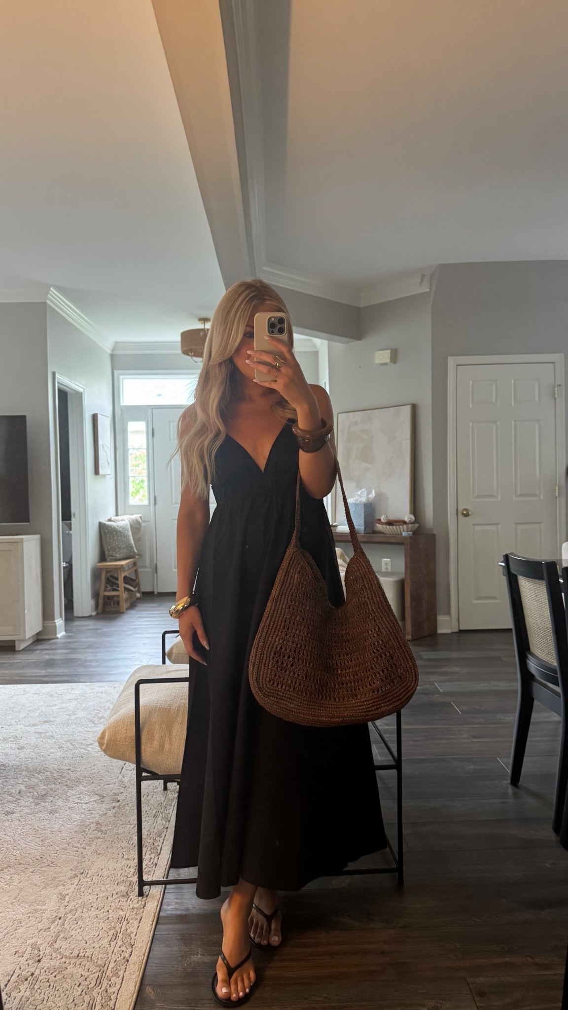 Summer outfit inspo- midi dress! This one is so easy to wear all the time. 

#LTKFindsUnder100 #LTKStyleTip #LTKSeasonal