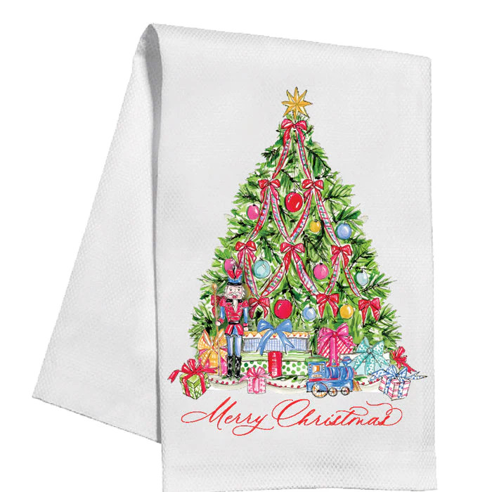 Traditional Tree Kitchen Towel | Rosanne Beck Collections