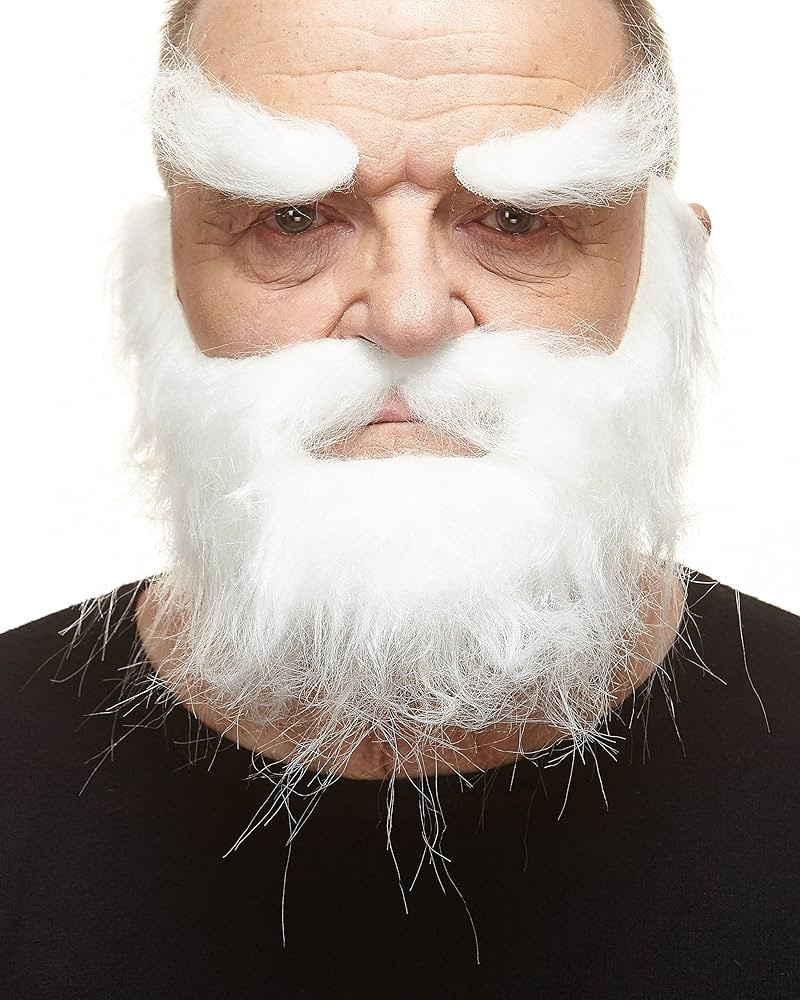 Mustaches Self Adhesive, Novelty, Realistic, Traper Fake Beard Fake Mustache and Fake Eyebrows, W... | Amazon (US)