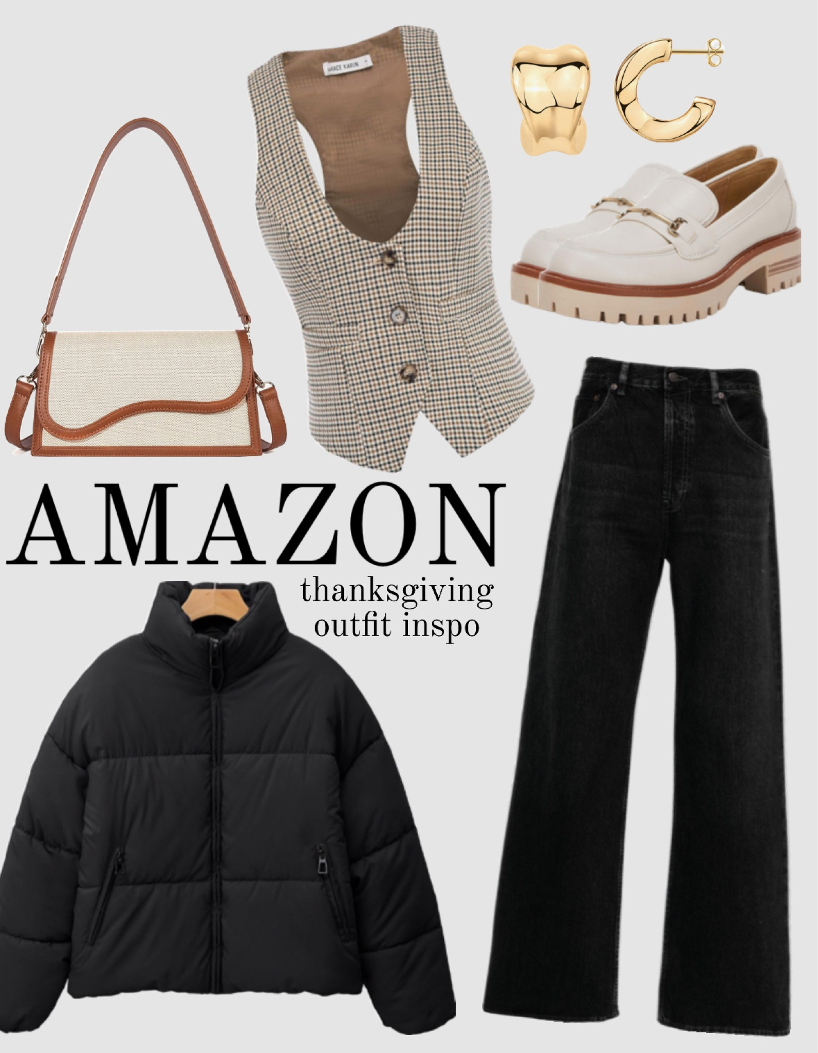 thanksgiving outfit inspo amazon, thanksgiving outfit, thanksgiving outfit women, fall outfits, fall fashion, fall shoes, fall top, thanksgiving outfit amazon, jacket fall, jacket winter, gold jewelry amazon, jacket amazon, fall jacket, puffer jacket, amazon fashion, amazon fall fashion, amazon fall dress, amazon fall, gold earrings, black friday deals, gold chunky earrings, shoulder bag, black jeans, black flare jeans, black jeans outfit, black jeans fall, jeans women, jeans outfit, jeans amazon, loafer outfit, loafers chunky, loafers women, plaid shirt, vest outfits, amazon vest top, puffer coat, shoulder purse, amazon shoulder bag, comfy fall outfits, comfy outfit, comfy pants, comfy thanksgiving outfit, comfy shoes 

#LTKHoliday #LTKSeasonal #LTKCyberWeek

#LTKHoliday #LTKSeasonal #LTKCyberWeek
