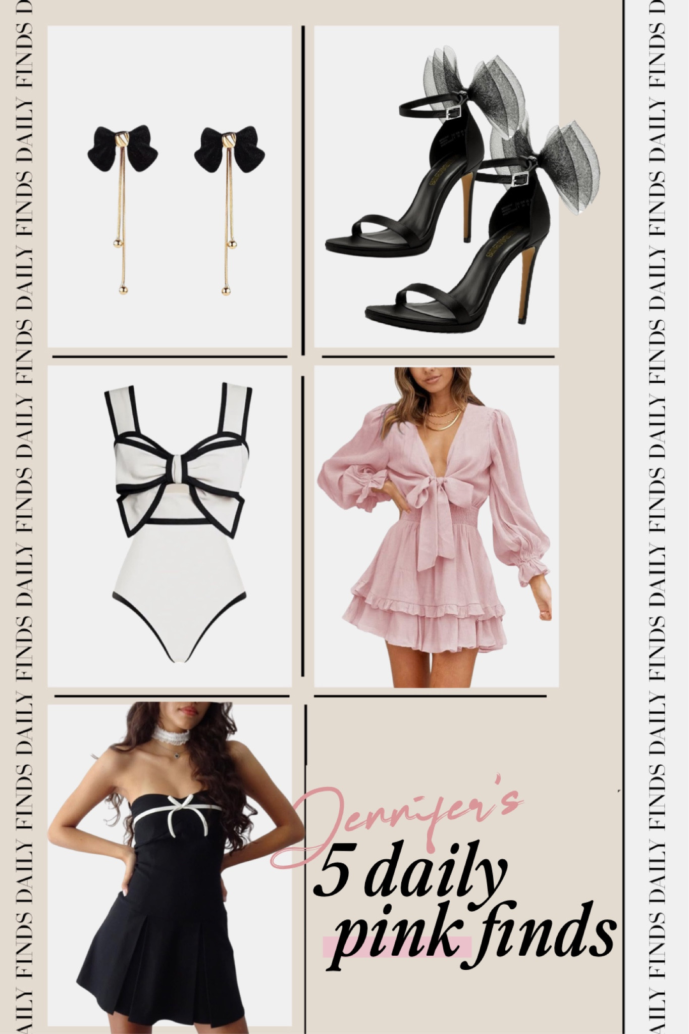 Daily Amazon fashion finds

Amazon finds, Amazon pink fashion, coquette style, bow earrings, black dress, bow dress, pink dress, swimsuit, Amazon style, found it on Amazon 

#LTKSpringSale #LTKstyletip #LTKfindsunder50