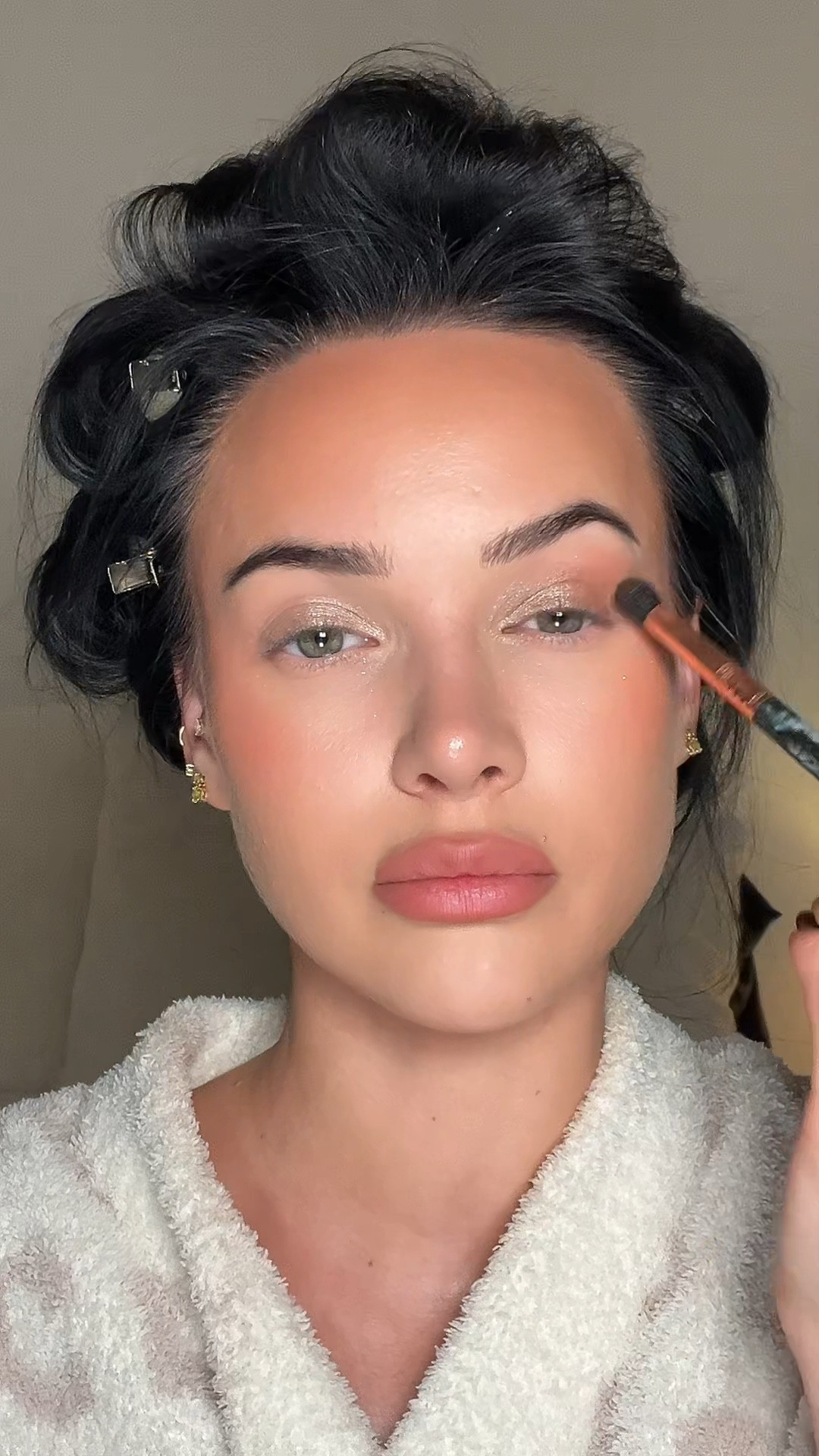 shimmery eyes #makeup 