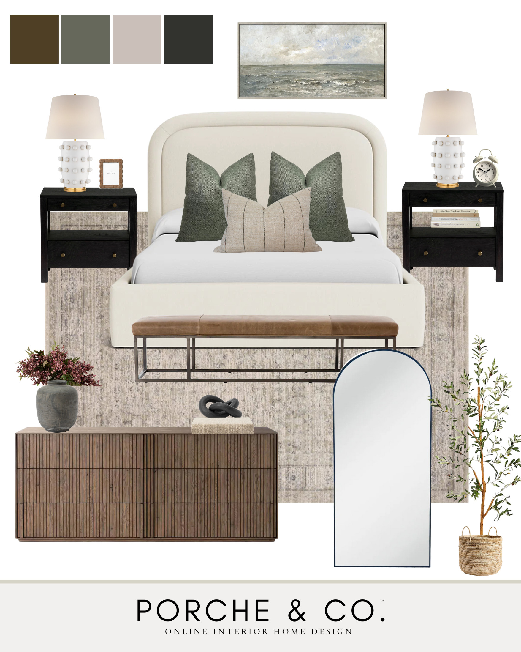 ✨ Elevate your bedroom with a curated collection of earthy tones, rich textures, and timeless elegance. From layered linens to striking accent furniture, this design by Porche & Co. brings a cozy, sophisticated retreat to life. 🌿🖤 #CuratedCollections #PorcheAndCo #BedroomDesign #HomeInspo #LTK #moodboard


 

 

#LTKHome