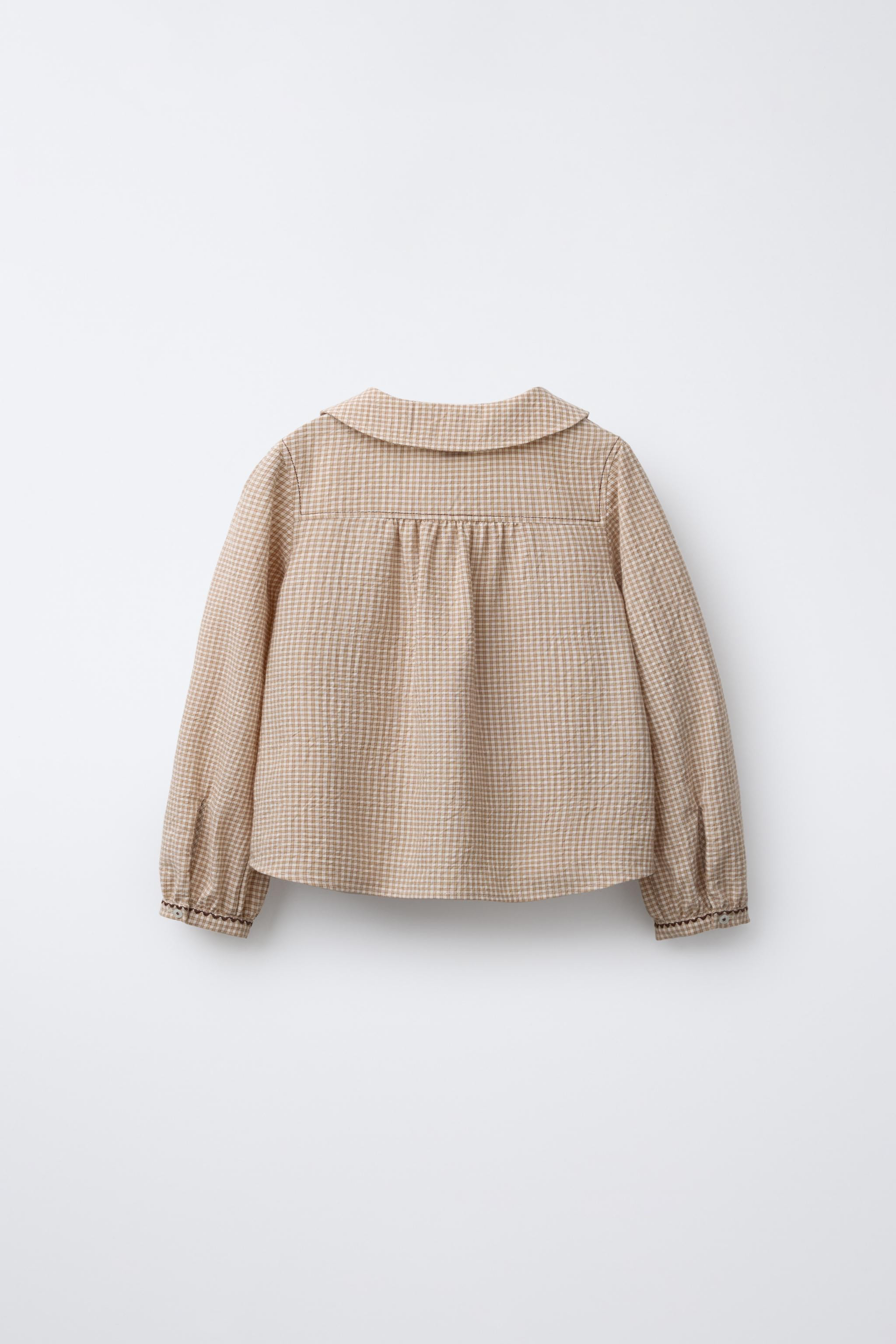 EMBROIDERED PETER PAN COLLAR SHIRT BENSIMON ® X ZARA | Zara US