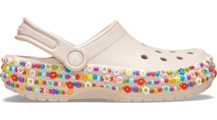 Toddler Classic Beaded Band Clog | Crocs (US)