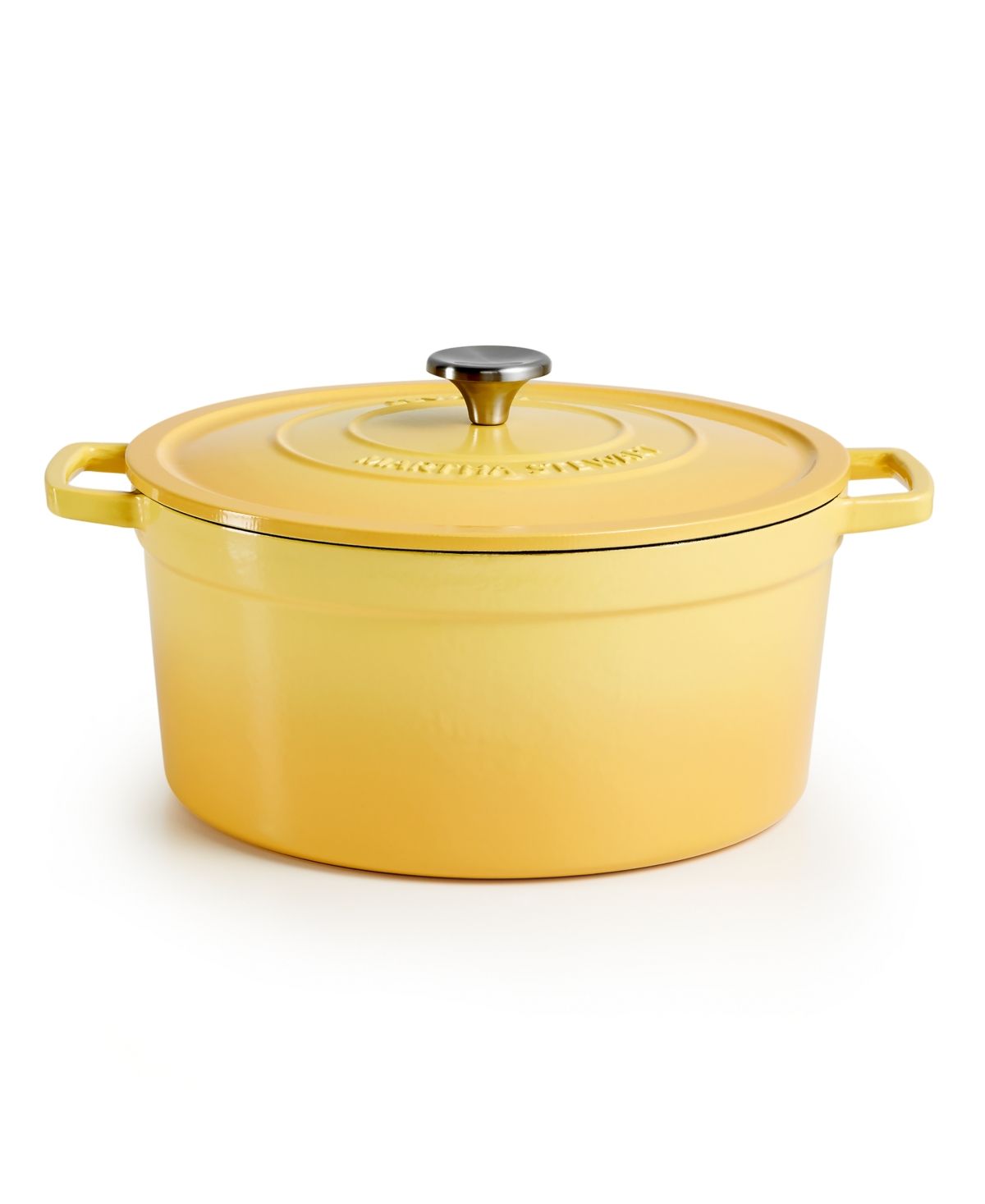 Martha Stewart Collection Enameled Cast Iron Round 8-Qt. Dutch Oven, Created for Macy's | Macys (US)