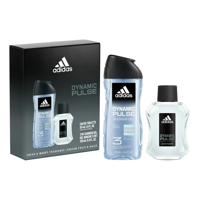 Adidas Dynamic Pulse Men's 2 Piece Holiday Giftset Includes EDT Fragrance and Body Wash | Walmart (US)