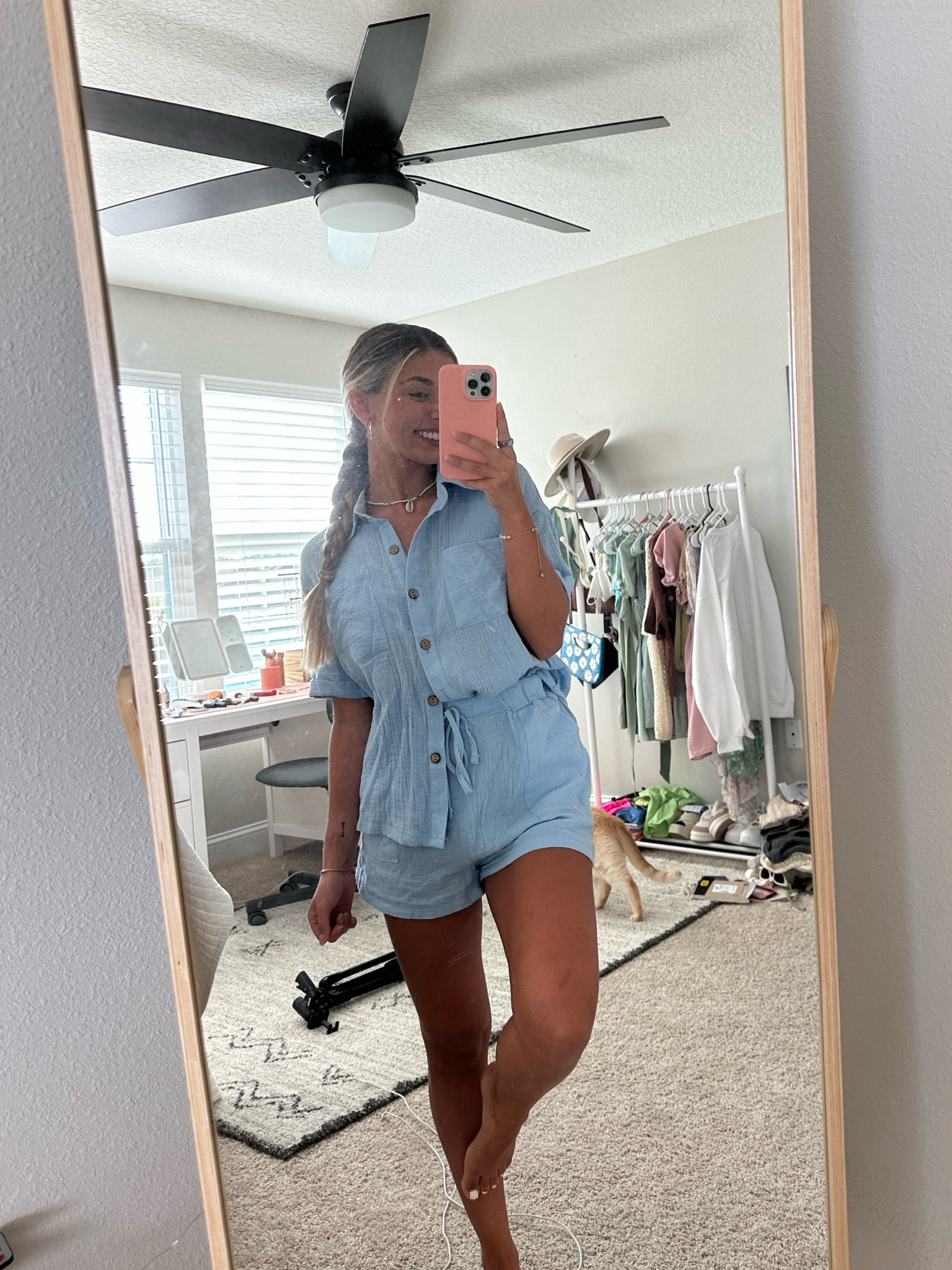 Linen shorts set 

#LTKSale #LTKSeasonal #LTKunder50