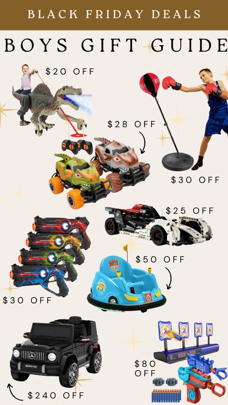 Walmart Black Friday deals #boys #littleboy #toddlerboy #dinosaurs #lasertag #electriccar #boxing #iywyk #walmarttoys #walmartfinds #holidaygifts #christmasgiftsforboys
#giftsforboys 

#LTKCyberWeek #LTKkids #LTKGiftGuide