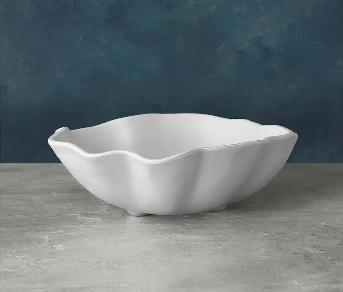 VIDA Nube Medium Bowl (White) | Cottonwood Company