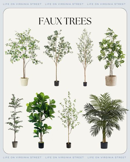 Some of the best faux trees for decorating your living room, bedroom, home office, dining room and more! Includes realistic artificial tree options including fig trees, palm trees, olive trees, maple trees, eucalyptus trees, and more!
.
#ltkhome #ltksalealert #ltkseasonal #ltkfindsunder100 #ltkstyletip

#LTKsalealert #LTKSeasonal #LTKhome