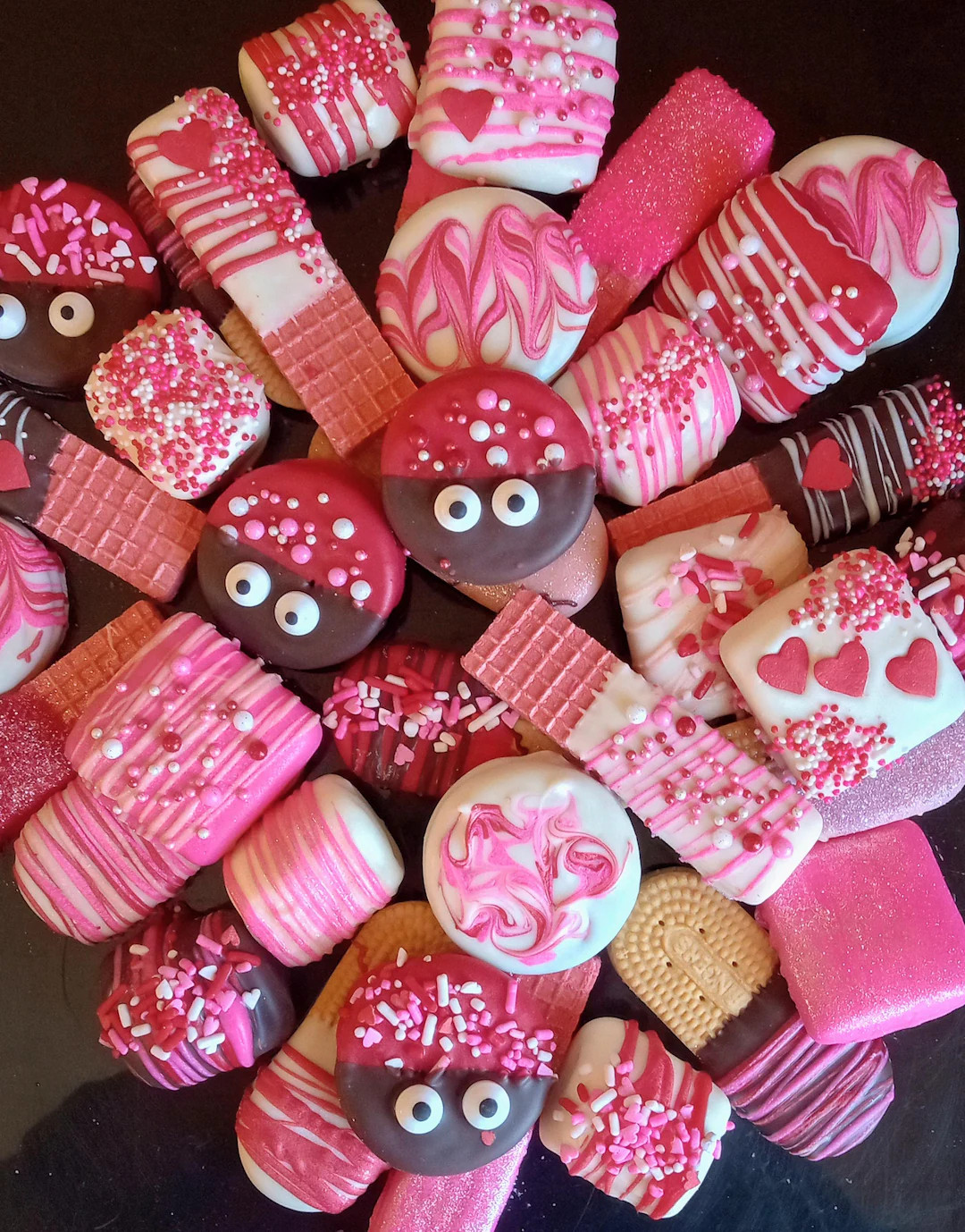 Gourmet Valentine's Day Treat Boxes! Chocolate Covered Cookies, Marshmallows, & More! Valentine G... | Etsy (US)