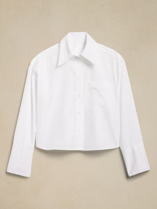 The Boxy Crop Shirt | Banana Republic (US)