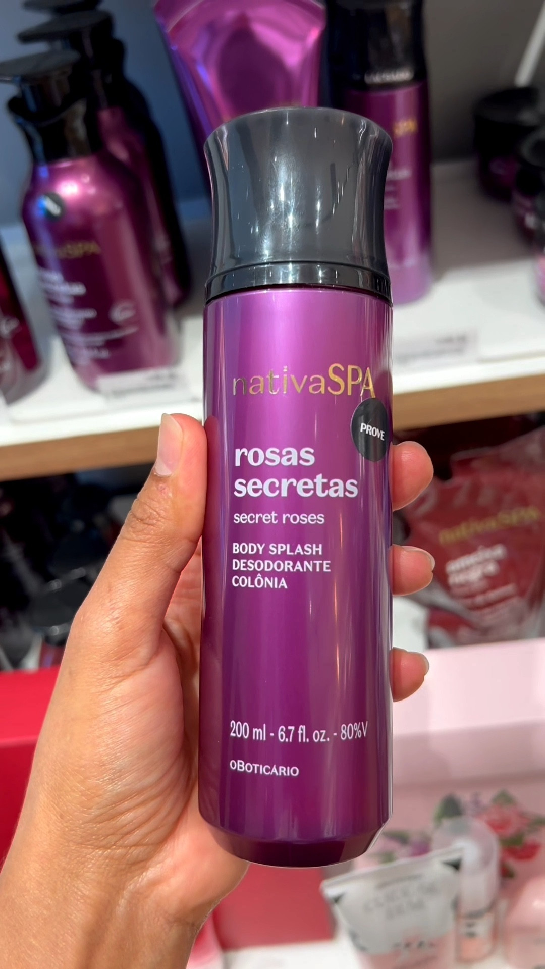 Rosas secretas de nativa spa do O Boticário. 🌹 
#cuidadoscomapele #skincare #perfumaria 

#LTKbeleza #LTKbrasil