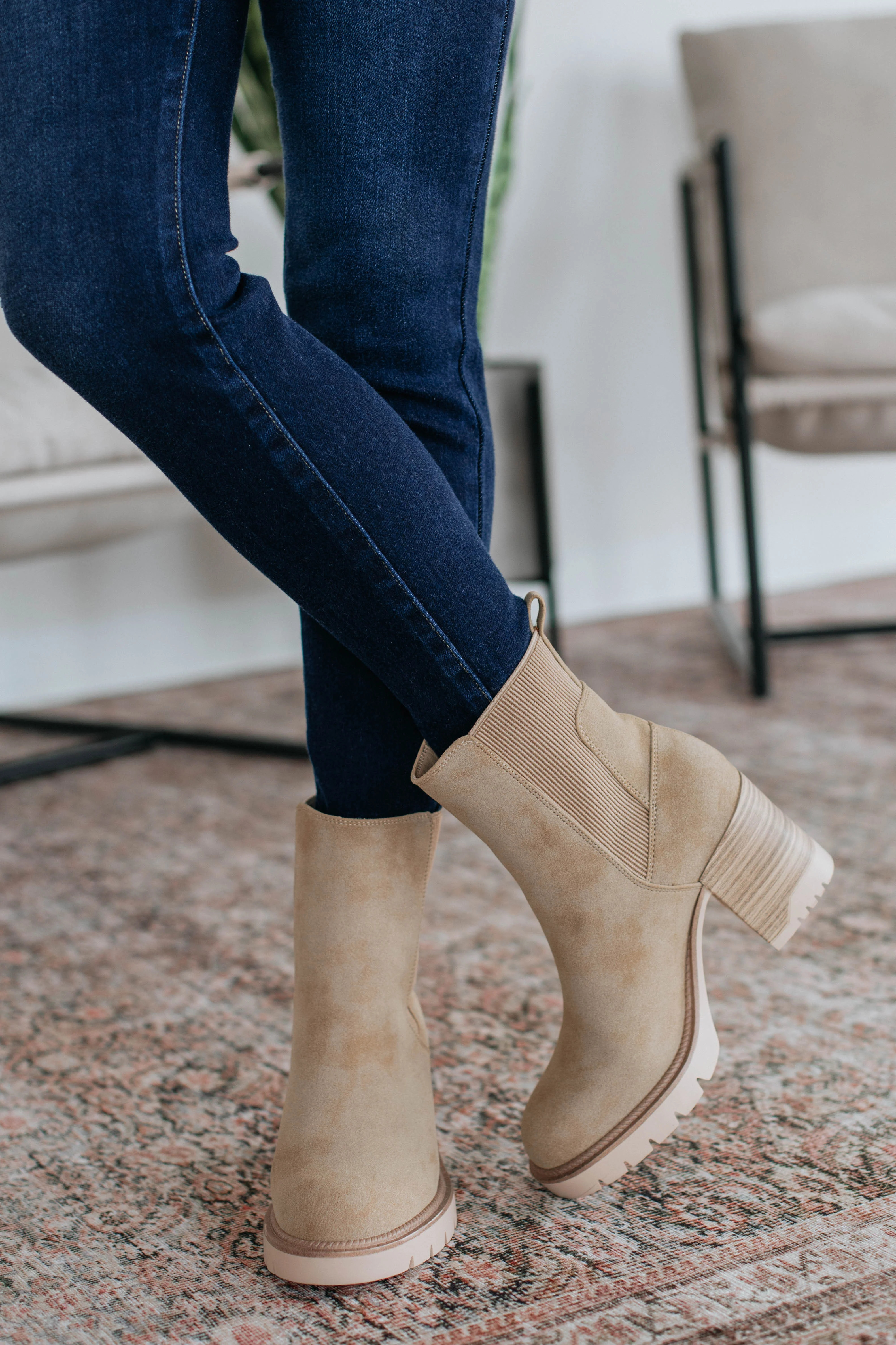 Anywhere With You Boots - Taupe | Wild Oak Boutique