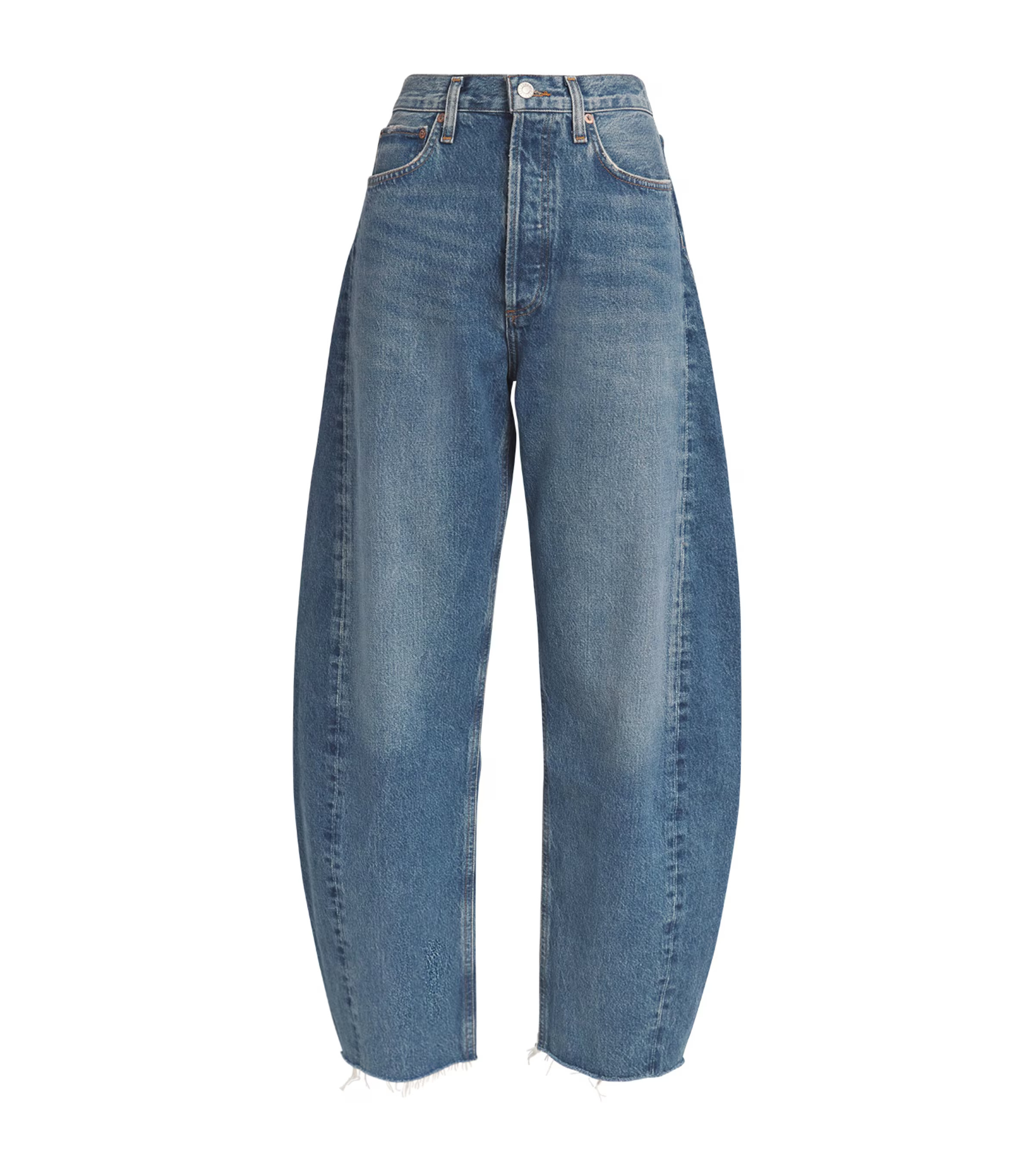 Agolde Luna Barrel-Leg Jeans | Harrods