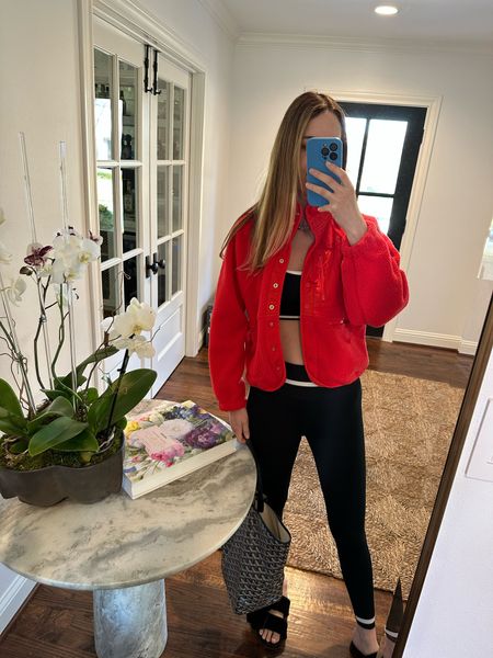 New workout outfit motivation is real! Wearing my new set & a pop of color. I’m a size M in leggings & bottoms (currently 15 weeks pregnant) & XS in the topper. The pants seem to be sold out but I’m linking a very similar set!

#LTKfit #LTKstyletip #LTKFind