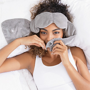 Nodpod Weighted Sleep Mask Black | The Container Store