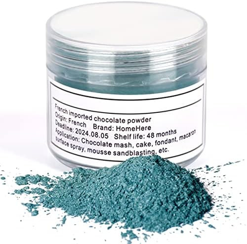 HomeHere Gold Luster Dust Edible Cake Gold Dust (7g) (Teal Blue) | Amazon (US)