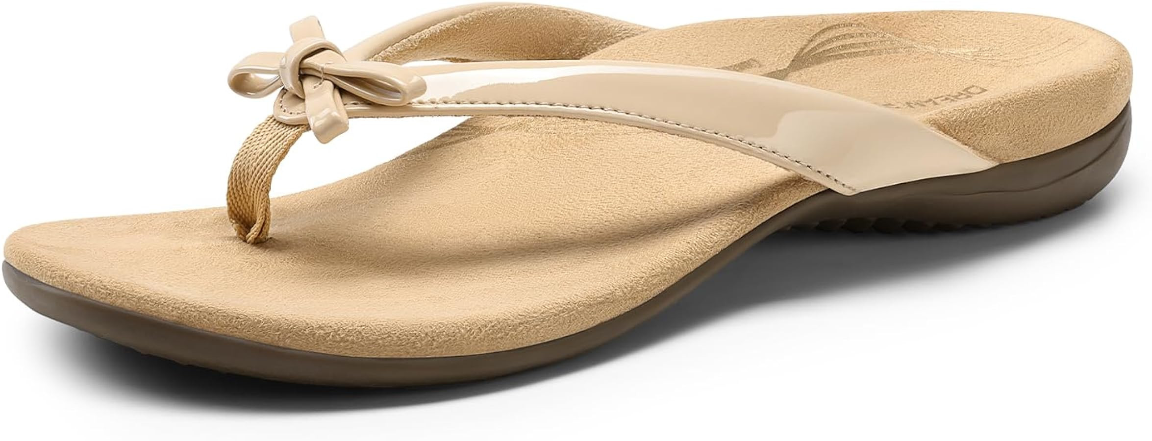 DREAM PAIRS Women's Arch Support Flip Flops Comfortable Dressy Orthopedic Thong Sandals Slides wi... | Amazon (US)