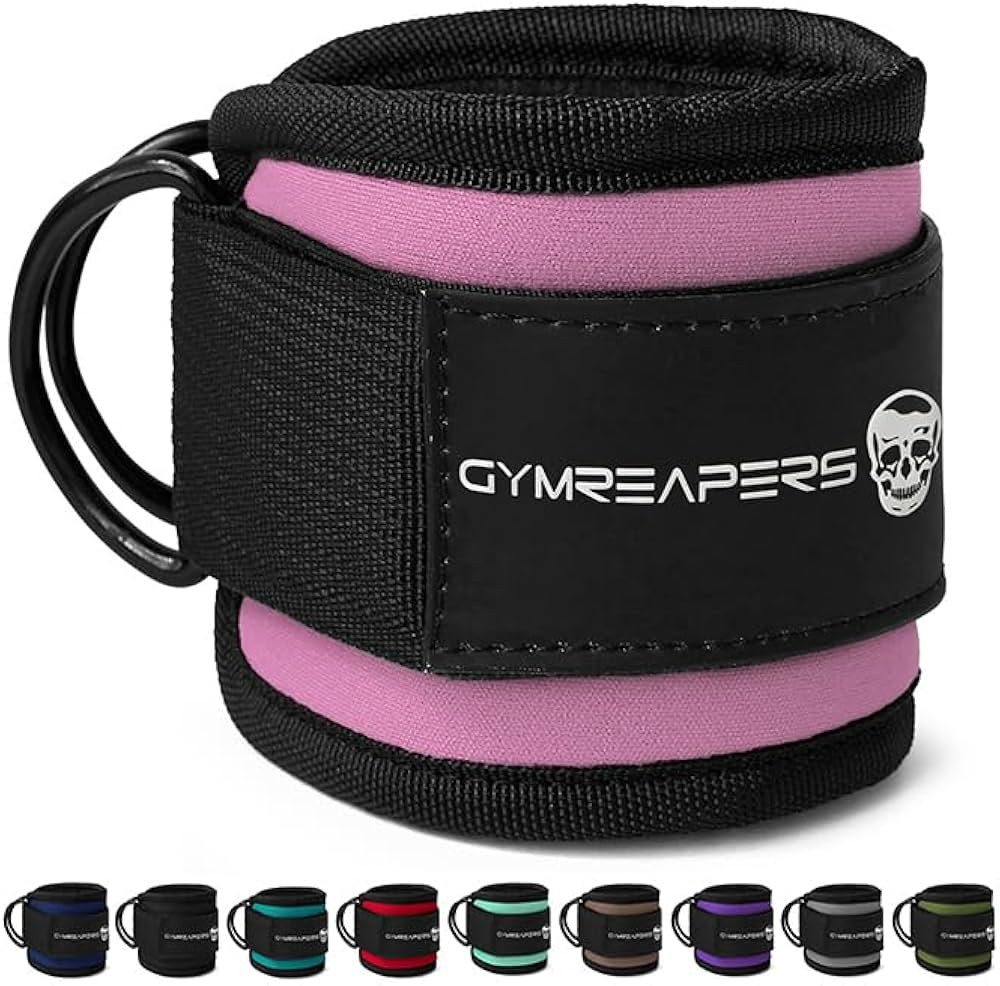 Gymreapers Ankle Straps (Pair) For Cable Machine Kickbacks, Glute Workouts, Lower Body Exercises ... | Amazon (US)
