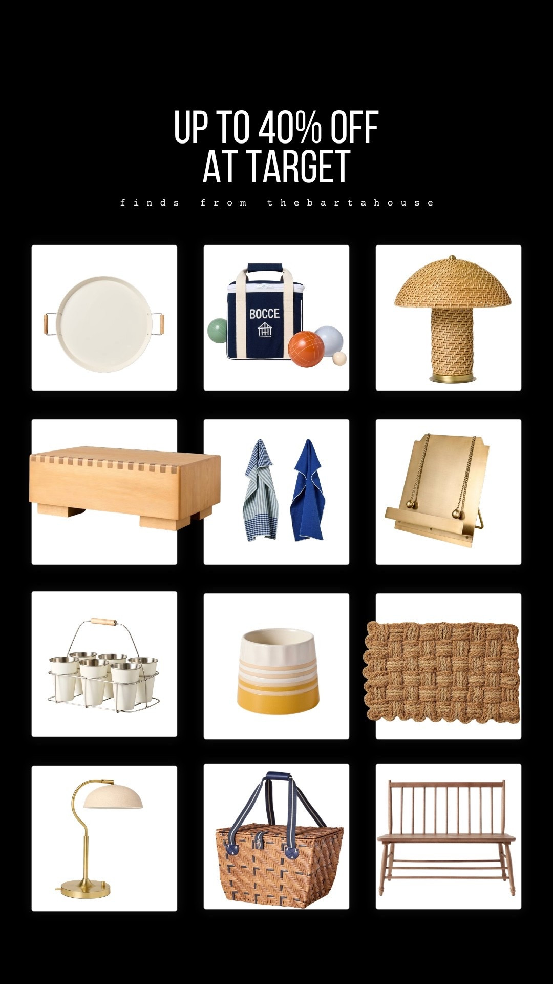 Wow! Up to 40% off at Target!