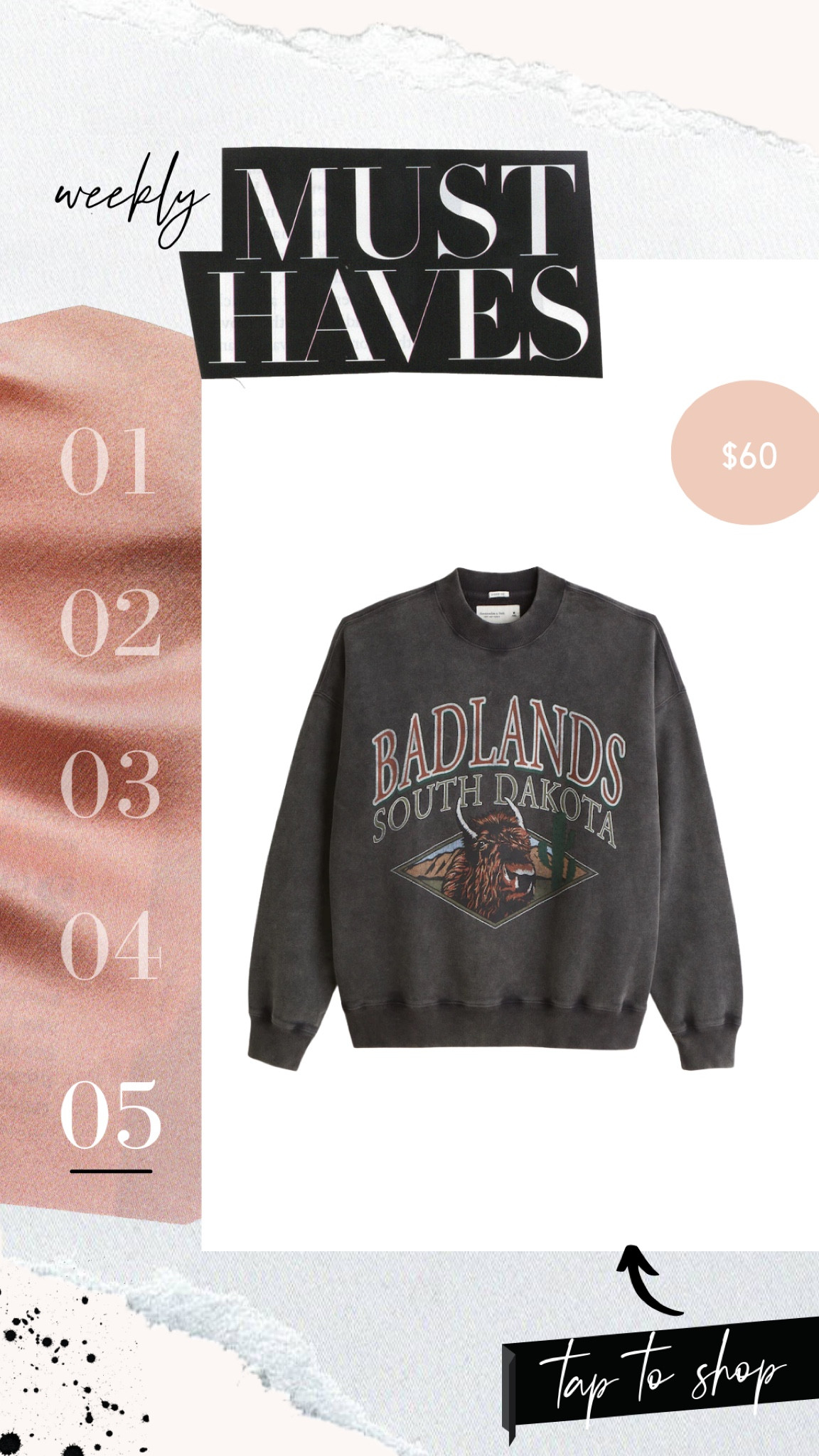 Oversized crewneck sweatshirt (mens) // size XXL