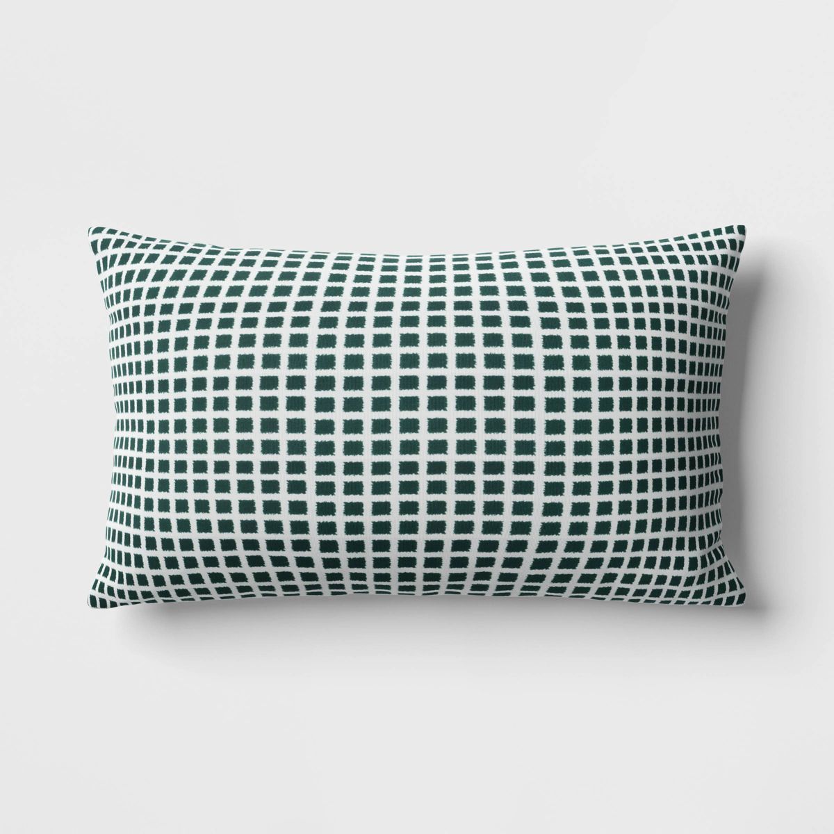 TargetHomeBeddingShop all Room Essentials10"x17" Micro Grid Rectangular Outdoor Lumbar Pillow - R... | Target