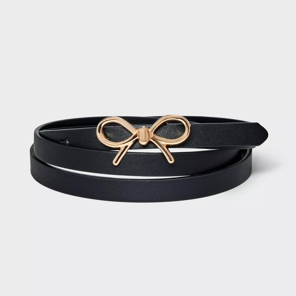 Women's Bow Belt - Ava & Viv™ Black | Target