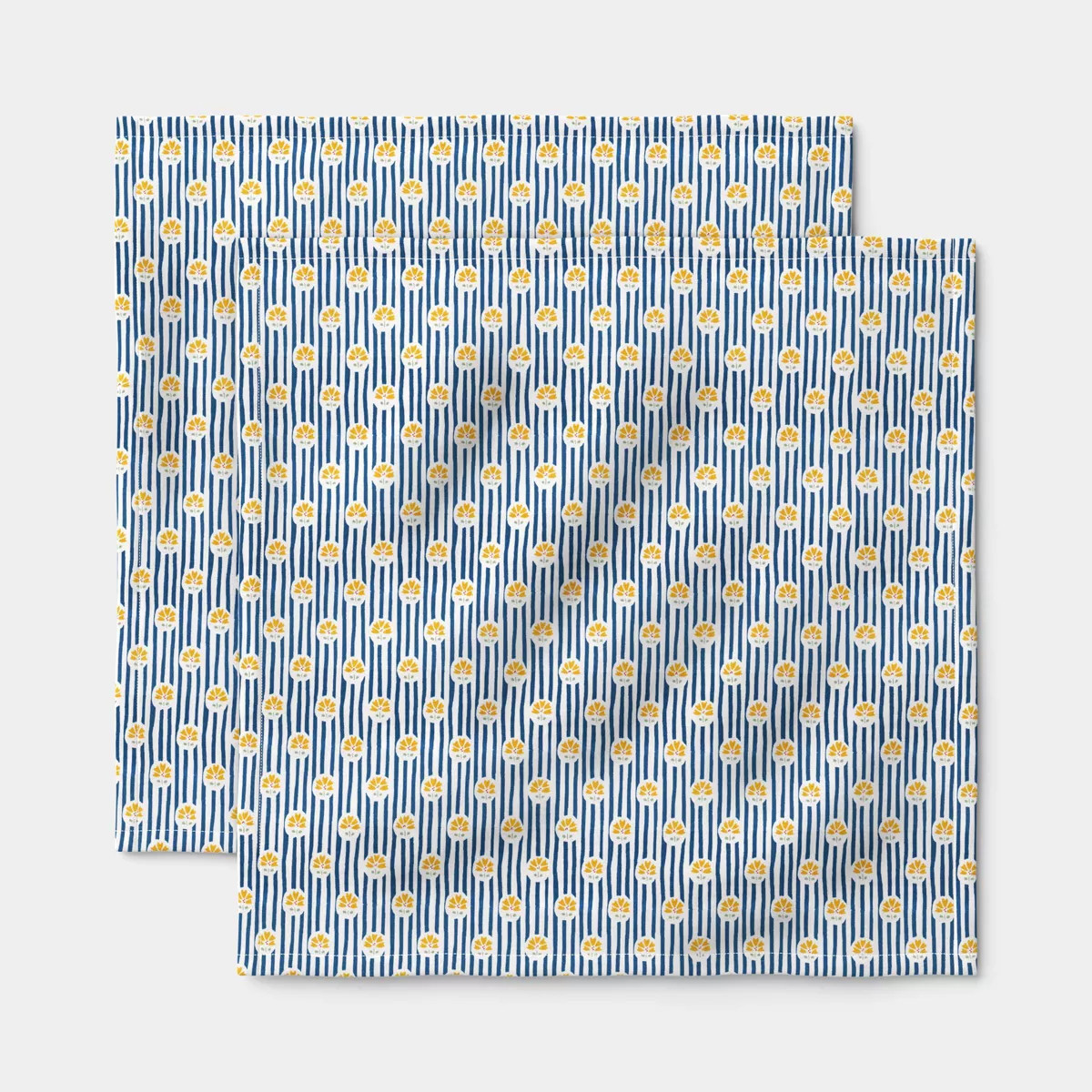 2pk Cotton Floral Dinner Napkins - Room Essentials™ | Target