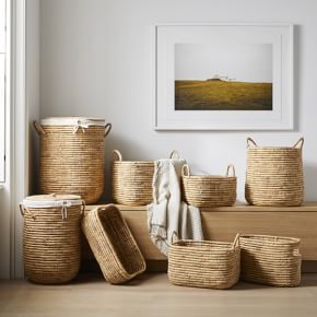Woven Seagrass Baskets | West Elm (US)