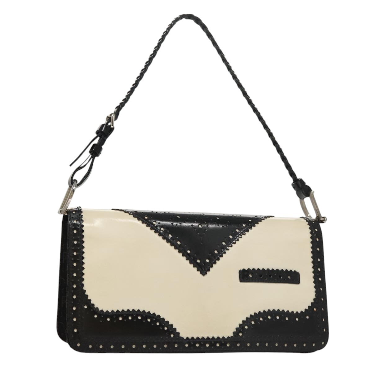 Christian Dior Shoulder Bag Enamel White Auth 107497  | eBay | eBay US