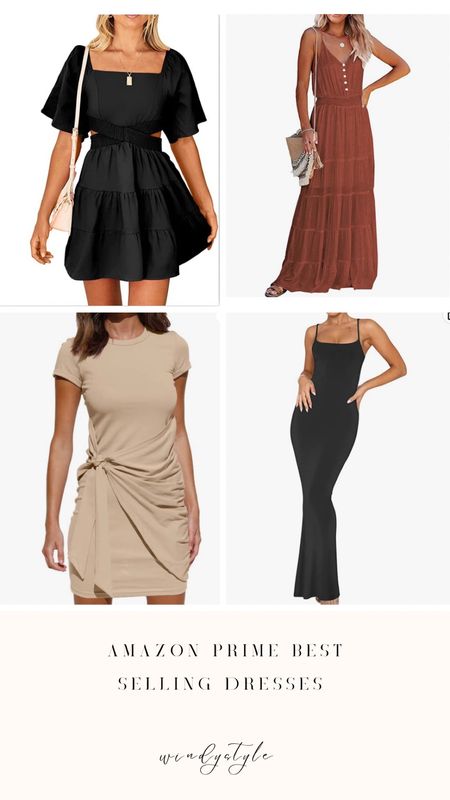 Best selling dresses that you can style so many different ways! 

#LTKunder50 #LTKSeasonal #LTKstyletip