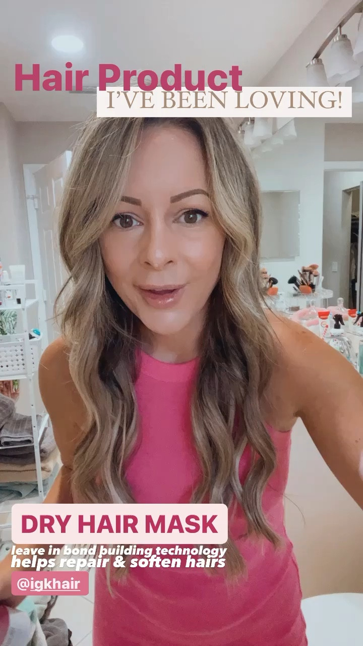 The time bond-building dry mask by IGK is my favorite!! Leaves my hair silky smooth plus helps repair damaged hair 😆 

#LTKSeasonal #LTKbeauty #LTKfindsunder50