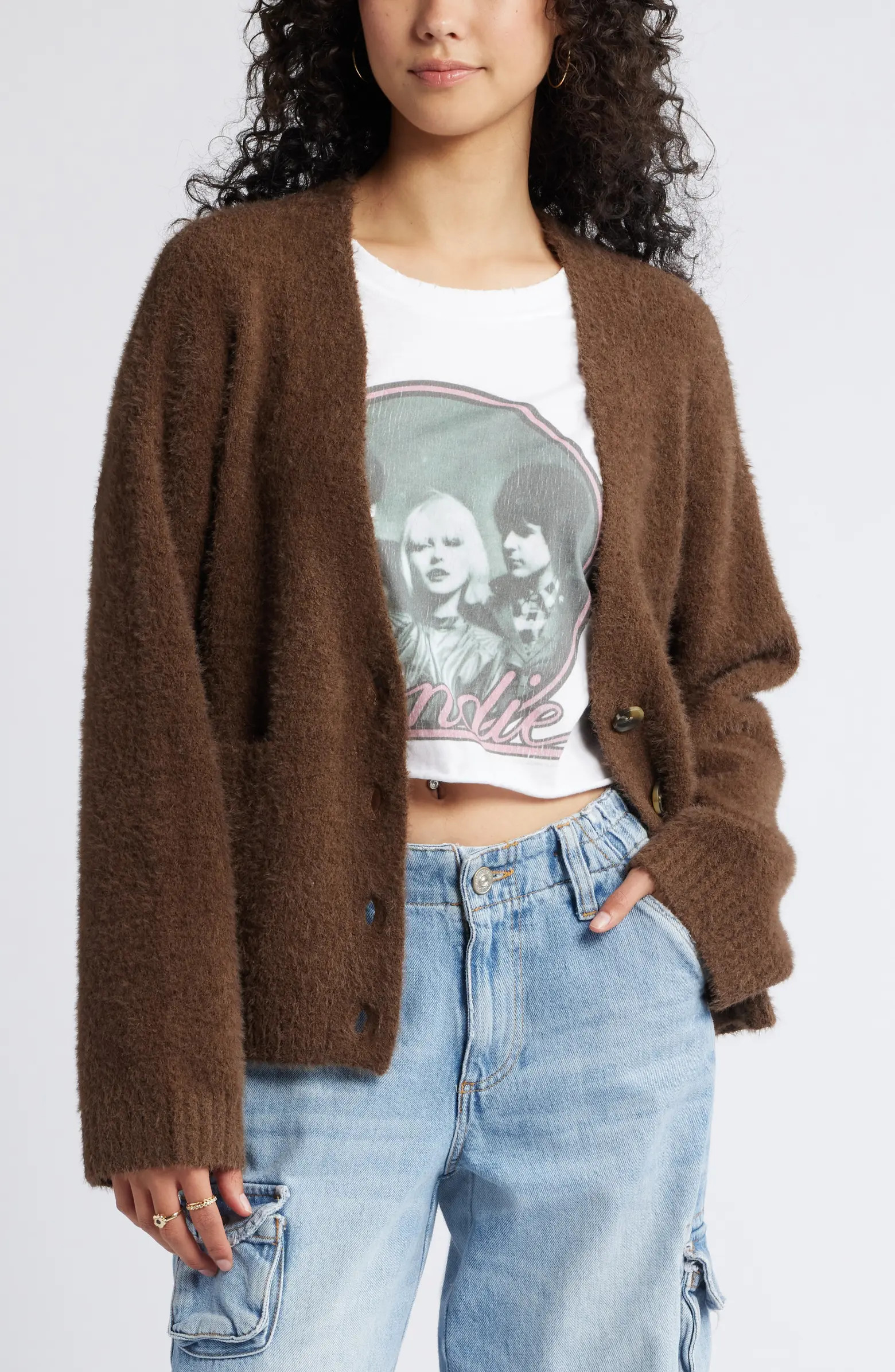 Fuzzy Cardigan | Nordstrom