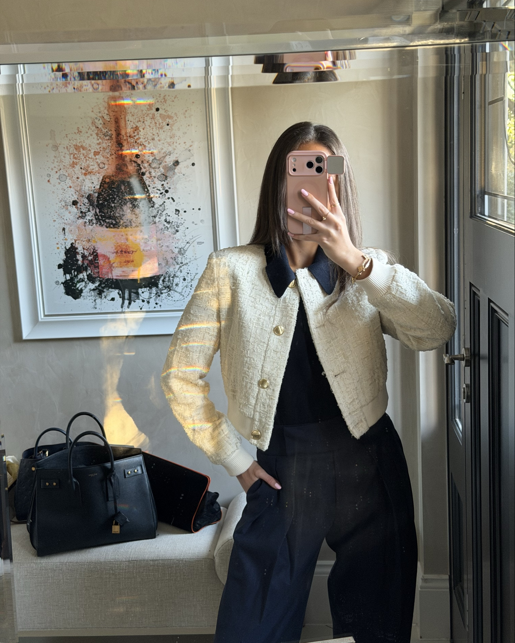 smart trousers from MESHKI 

#LTKworkwear #LTKluxury