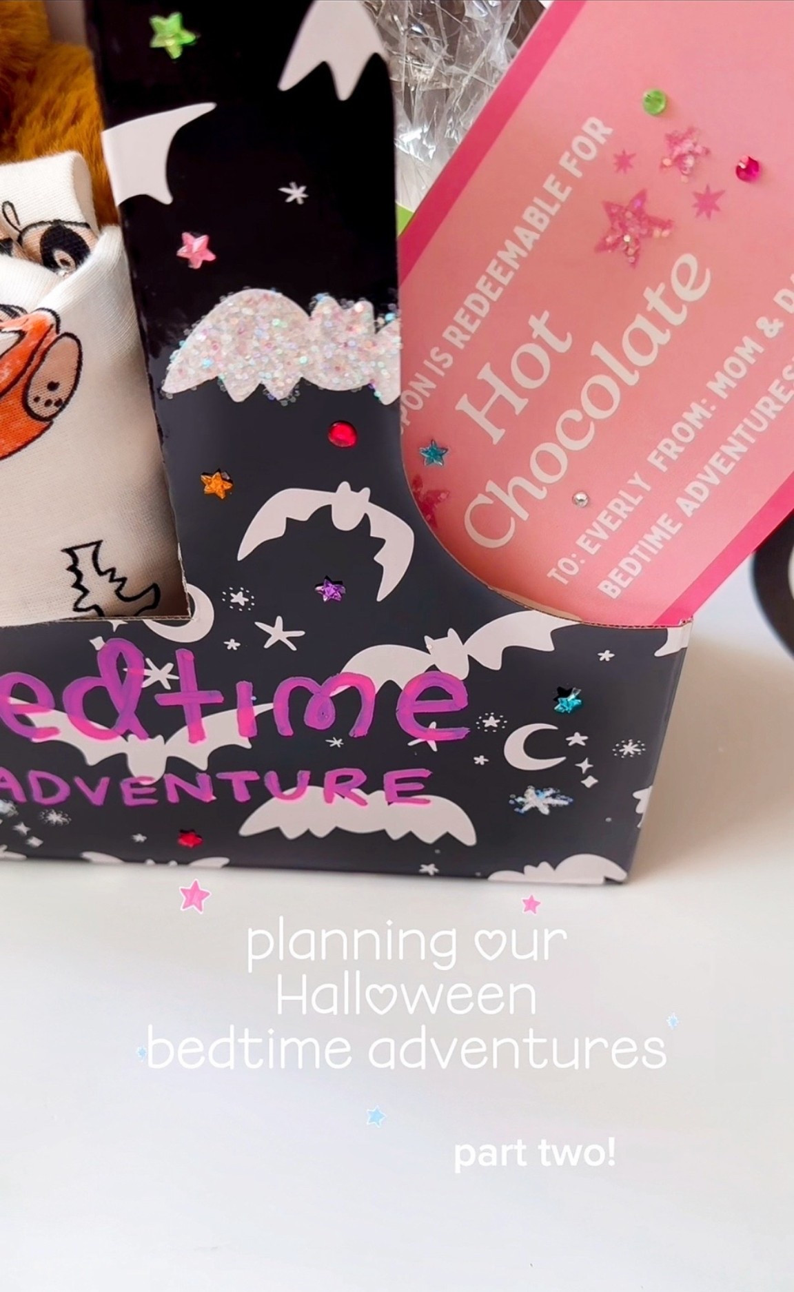 Part two in my bedtime adventures! See more on IG : @a_magicalmess #boobasket #halloween #halloweenwithkids #halloweenpajamas #halloweenactivities

#LTKmomlife #LTKSeasonal #LTKKids