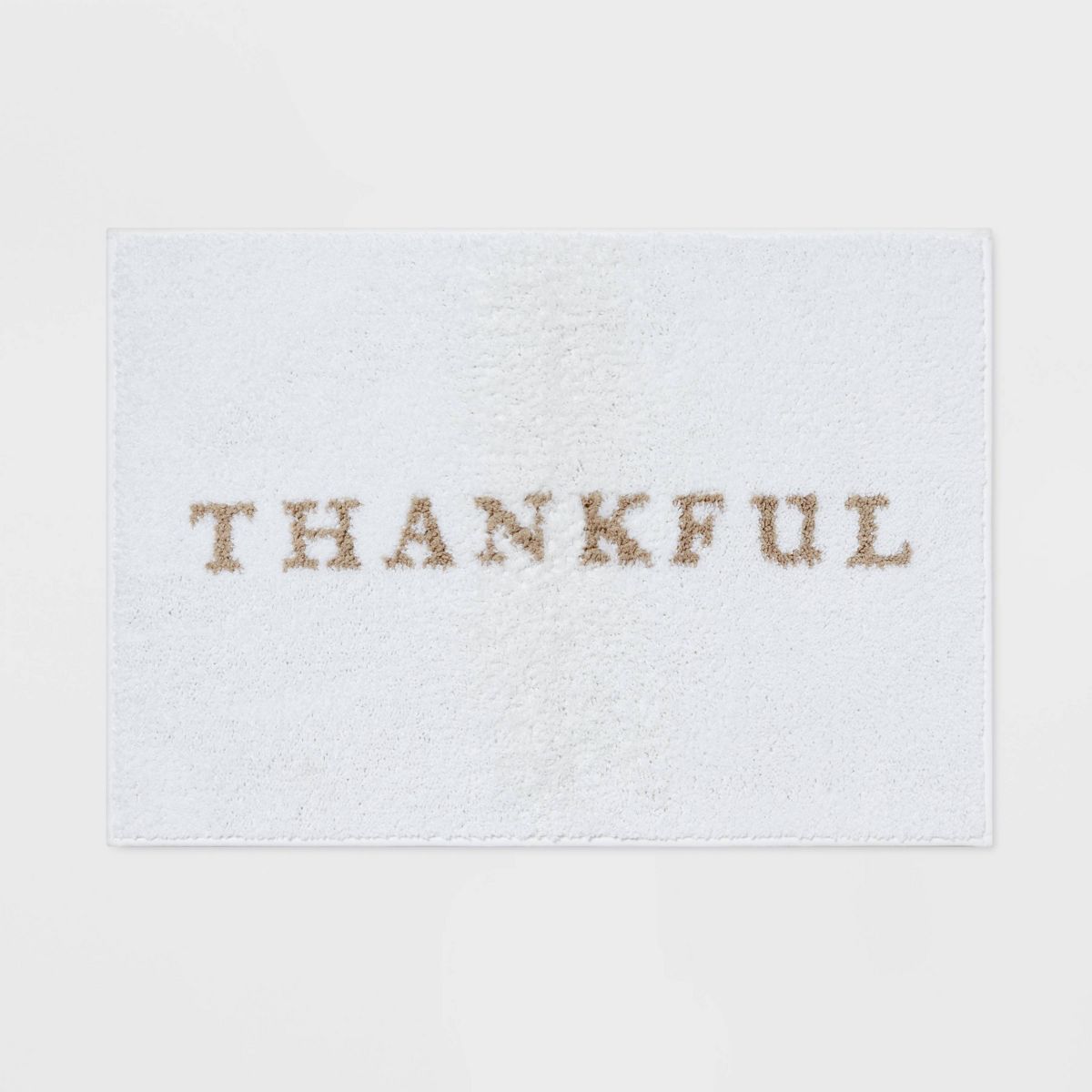 20"x30" 'Thankful' Bath Rug White - Threshold™ | Target