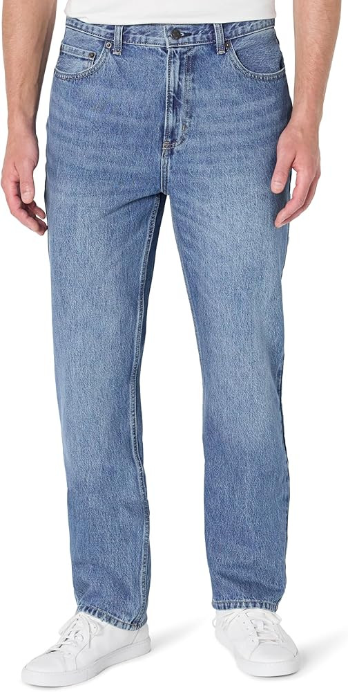 Amazon Essentials Men's Relaxed-Fit Jeans | Amazon (US)