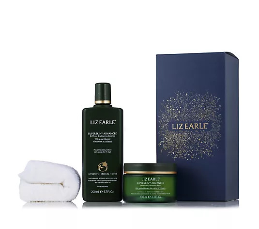 Liz Earle Superskin 2 Piece Boxed Giftset - QVC UK | QVC UK